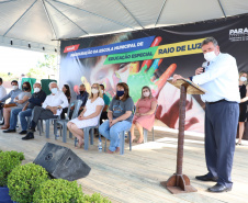O vice-governador Darci Piana visita a Escola Especial Raio de Luz e a empresa Sepac em Mallet, nesta quarta-feira (1)
