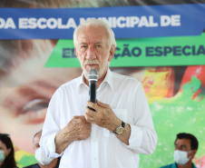 O vice-governador Darci Piana visita a Escola Especial Raio de Luz e a empresa Sepac em Mallet, nesta quarta-feira (1)