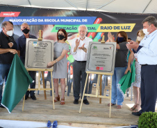 O vice-governador Darci Piana visita a Escola Especial Raio de Luz e a empresa Sepac em Mallet, nesta quarta-feira (1)