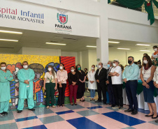 Hospital Waldemar Monastier comemora 12 anos e recebe R$ 855 mil em equipamentos