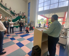 Hospital Waldemar Monastier comemora 12 anos e recebe R$ 855 mil em equipamentos