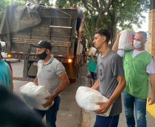 Secretaria de Justiça, Família e Trabalho começa entregas de 28.662 cestas básicas para famílias de crianças e adolescentes das APAES e das instituições que atendem pessoas com deficiência