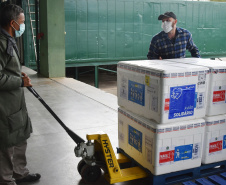 Estado recebe mais 240 mil vacinas contra a Covid-19