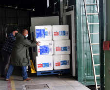 Estado recebe mais 240 mil vacinas contra a Covid-19