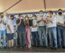 Governador libera R$ 28 milhões para escola, unidades de saúde e infraestrutura em Goioerê