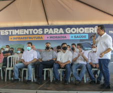 Governador libera R$ 28 milhões para escola, unidades de saúde e infraestrutura em Goioerê