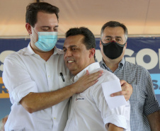 Governador libera R$ 28 milhões para escola, unidades de saúde e infraestrutura em Goioerê