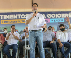 Governador libera R$ 28 milhões para escola, unidades de saúde e infraestrutura em Goioerê