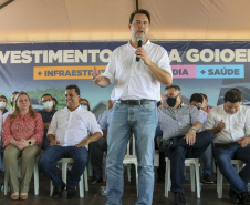 Governador libera R$ 28 milhões para escola, unidades de saúde e infraestrutura em Goioerê