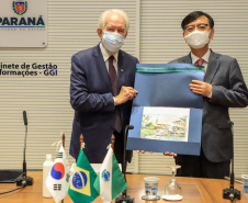 Paraná e Coreia do Sul estreitam laços com visita de embaixador ao Paraná
