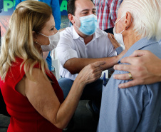 O governador Carlos Massa Ratinho Junior assina nesta quinta-feira (16) a ordem de serviço das obras de duplicação da PR-445, entre Londrina e Mauá da Serra, na região Norte. - Tamarana, 16/12/2021