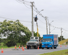 Governo do Estado inicia obras da nova iluminação da Rodovia João Leopoldo Jacomel