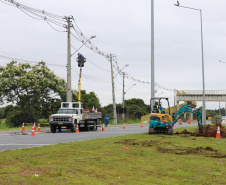 Governo do Estado inicia obras da nova iluminação da Rodovia João Leopoldo Jacomel