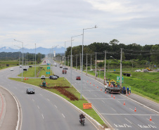 Governo do Estado inicia obras da nova iluminação da Rodovia João Leopoldo Jacomel