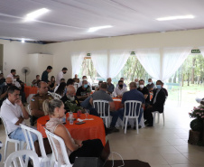 Reunião de trabalho com prefeitos dos Campos Gerais reforça atuação da Secretaria da Segurança com planejamento estratégico