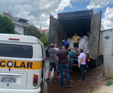 Cestas básicas distribuídas a alunos das Apaes ajudam na alimentação em janeiro