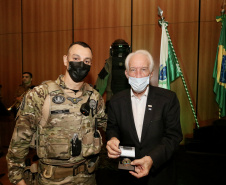 Esquadrão Antibombas da PMPR celebra trigésimo aniversário com presença do vice-governador