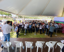 Governador Carlos Massa entrega 63 veículos para a 16ª Regional de Saúde utilizar na Estratégia Saúde da Família. - Apucaraná, 27/01/2022