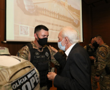 Esquadrão Antibombas da PMPR celebra trigésimo aniversário com presença do vice-governador