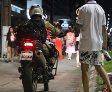 Litoral recebe mais de  2 milhões de pessoas e Polícia Militar registra baixo índice de ocorrências