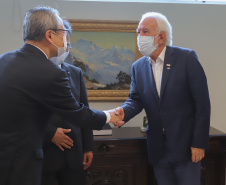 Vice-governador recebe novo presidente da Sumitomo e conhece plano de investimento de R$ 1 bilhão