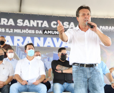 Governo e prefeitura de Paranavaí formalizam convênio para construção do 49º Parque Urbano do Estado - Paranavaí, 17/02/2022