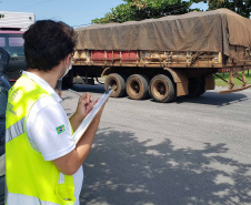 monitoramento de fumaça preta e orientação sobre destinação de resíduos executado no Pátio de Triagem de Paranaguá.
