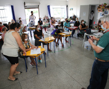 Secretaria de Justiça, Família e Trabalho e Celepar formam a primeira turma de 2022 do “Curso Básico de Smartphone” para pessoas idosas