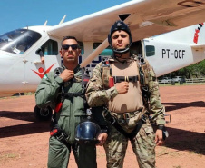 Polícia Militar do Paraná envia profissionais à Bahia para o I Simpósio de Operações Especiais e Atividade de Salto Livre Operacional