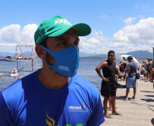 Esportes náuticos movimentam o fim de semana na baía de Guaratuba com o Festival das Águas 