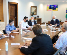 Governador em exercício, Darci Piana, recebe diretoria da Celepar - Governo  Digital - Curitiba, 23/02/2022