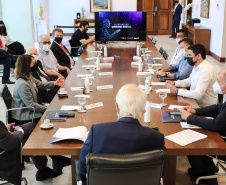 Governador em exercício, Darci Piana, recebe diretoria da Celepar - Governo  Digital - Curitiba, 23/02/2022