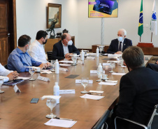 Governador em exercício, Darci Piana, recebe diretoria da Celepar - Governo  Digital - Curitiba, 23/02/2022