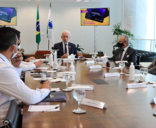 Governador em exercício, Darci Piana, recebe diretoria da Celepar - Governo  Digital - Curitiba, 23/02/2022