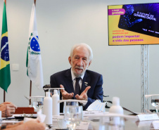 Governador em exercício, Darci Piana, recebe diretoria da Celepar - Governo  Digital - Curitiba, 23/02/2022