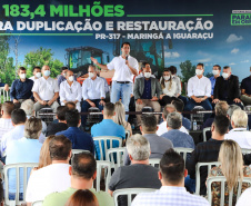 DUPLICAÇÃO E RESTAURAÇÃO DA PR-317, ENTRE MARINGÁ E IGUARAÇU