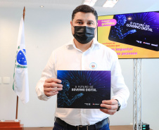 Governador em exercício, Darci Piana, recebe diretoria da Celepar - Governo  Digital - Curitiba, 23/02/2022