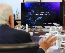 Governador em exercício, Darci Piana, recebe diretoria da Celepar - Governo  Digital - Curitiba, 23/02/2022