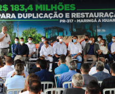 DUPLICAÇÃO E RESTAURAÇÃO DA PR-317, ENTRE MARINGÁ E IGUARAÇU