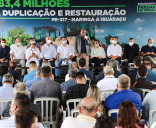 DUPLICAÇÃO E RESTAURAÇÃO DA PR-317, ENTRE MARINGÁ E IGUARAÇU