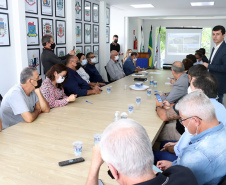 Tratativas sobre projetos e melhorias para Segurança Pública são tema de reunião com Sesp e prefeitos, em Londrina -  24/02/2022