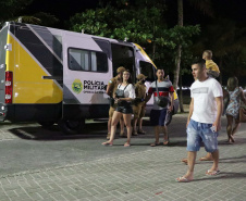 PM aborda 3 mil pessoas e encaminha mais de 100 nos primeiros dias de Carnaval no Litoral