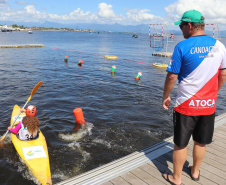 Esportes náuticos movimentam o fim de semana na baía de Guaratuba com o Festival das Águas 