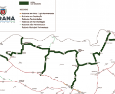 Conservação de 592,36 km região Noroeste 