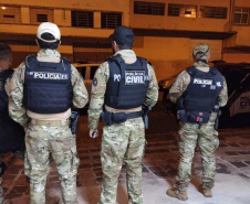 PCPR mira suspeitos de homicídios ocorridos em Curitiba 