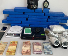 Operação das polícias Militar e Civil apreende drogas e encaminha nove pessoas no Litoral