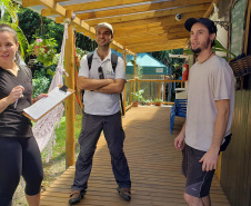Começam vistorias do projeto Selo Verde, na Ilha do Mel