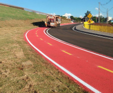 DER/PR realiza liberação total de novas alças de viaduto em Cascavel 