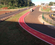 DER/PR realiza liberação total de novas alças de viaduto em Cascavel 