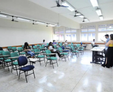 Calor, tranquilidade e distanciamento marcam o Vestibular 2022 da UEL